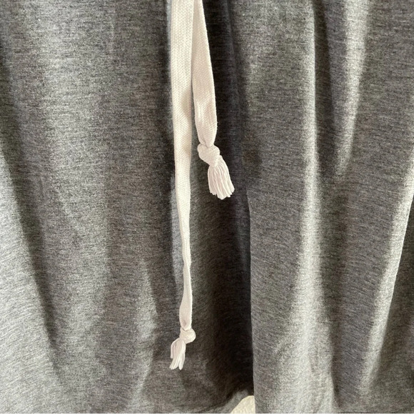 Raglan Leopard Shirt Baseball Tee Lace Up Front Animal Print Top XXL - Picture 8 of 10